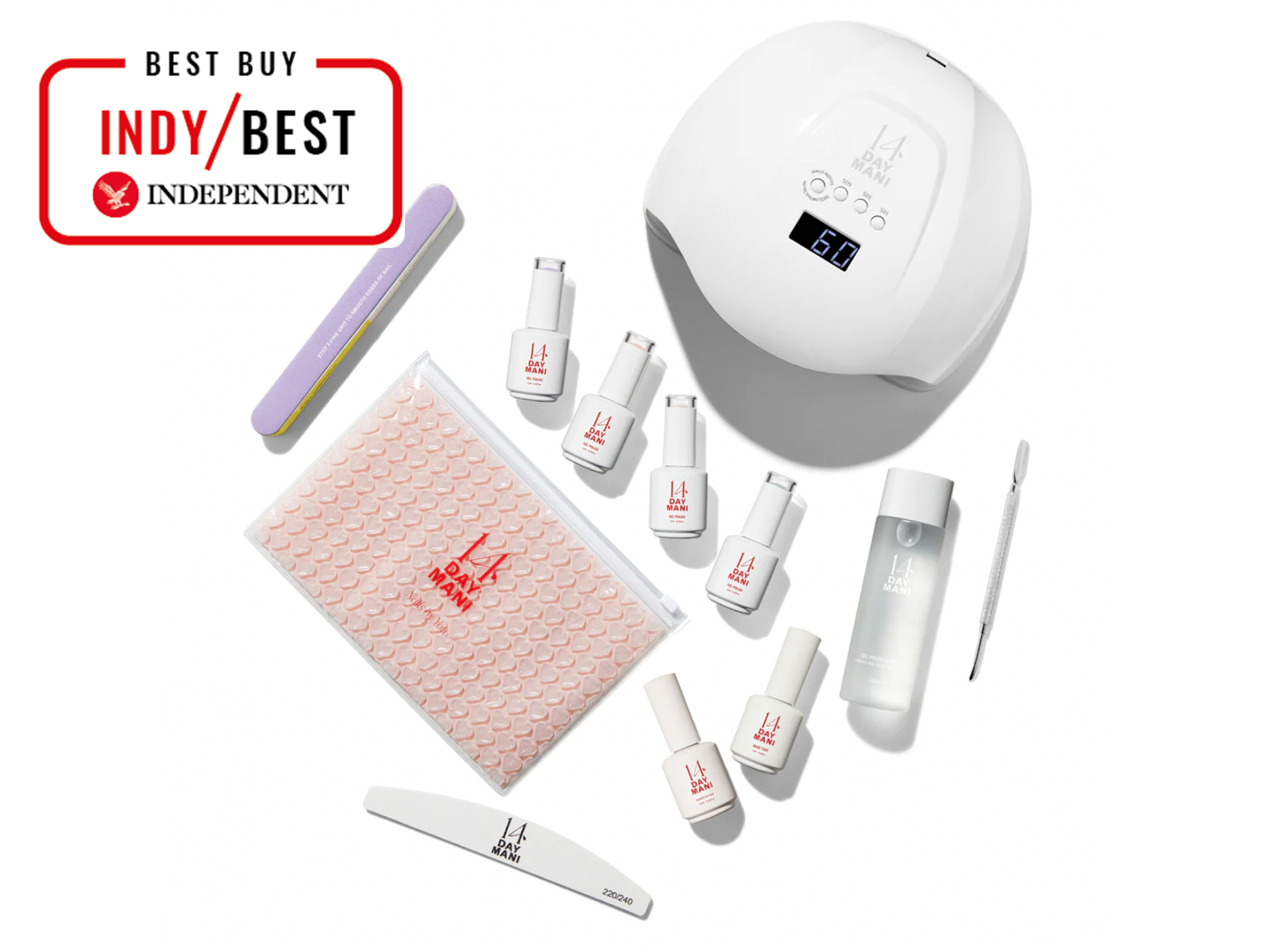 14 day manicure gel nail kit